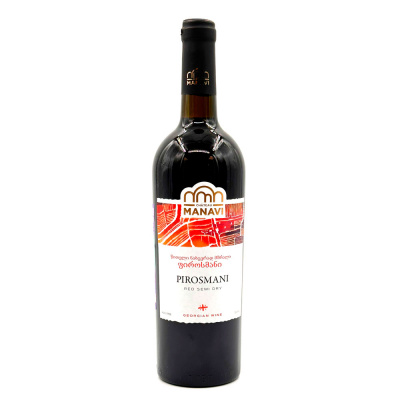 Вино кр/полусух "Манави" Пиросмани 0,75л 11,5%
