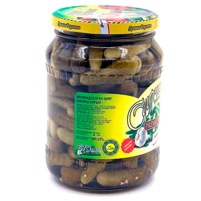 Огурчики маринованные пикули(Лучшие рецепты)670гр
