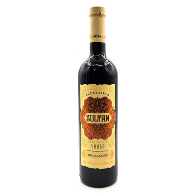 Вино кр/полусл "Султан" Чинар 0,75л 14%