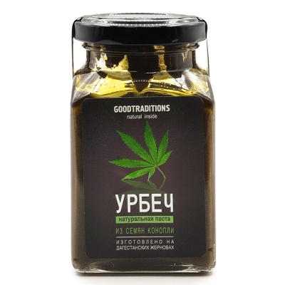 Урбеч из семян конопли Goodtraditions 260г