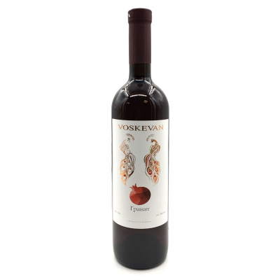 Вино фрук/полусл "ВОСКЕВАН" Гранат 0,75л 12%