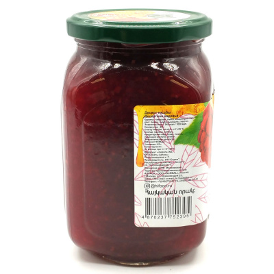 Варенье "HiFood" Малина-Имбирь-Мёд 900 гр