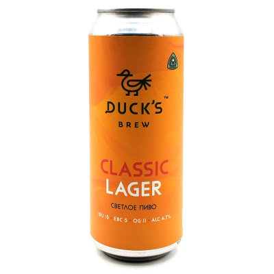 Пиво св/нефильтр "Светлое #1" ж/б 0,5л 4,7%