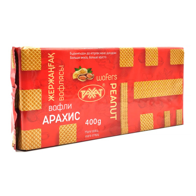 Вафли Рахат "Арахисовые", 400 гр