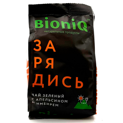 Чай зеленый "Зарядись",(Bioniq) 50 гр