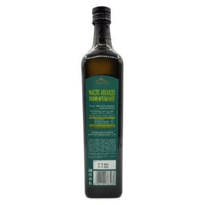 Масло авокадо раф-ое "VesuVio" 1л