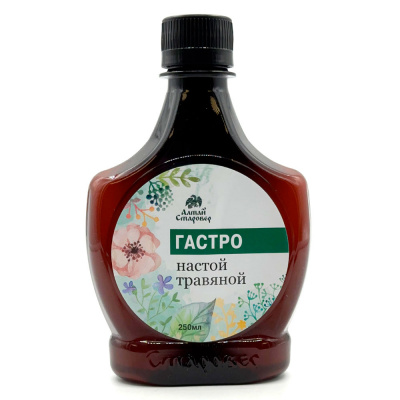 Настой травяной ГАСТРО (Алтай Старовер) 0,25л