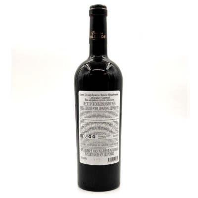 Вино кр/сух "Домен Хиллсайд Премиум" Саперави 0,75л 13%