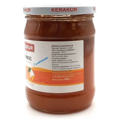 Джем из Абрикоса с/к (Керакур) 600 гр