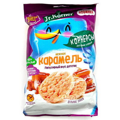 Рисовые мини хлебцы Карамельные (Jr.Körner) 30 гр