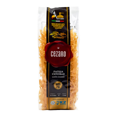 Лапша "Cezaro" Супова 500 гр