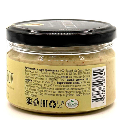 Мёд-суфле Фисташка Medolubov 250 гр Мёд-суфле Фисташка Medolubov 250 гр