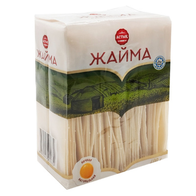 Лапша "Астык" Жайма брикет 400 гр