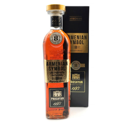 Коньяк "Армянский Символ" 8 лет в п/у 0.5 л 40%