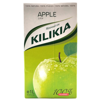 Сок Яблочный прямого отжима КИЛИКИЯ, 1 л