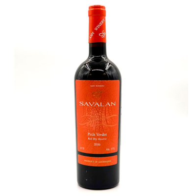 Вино кр/сух "Савалан" Пти Вердо Резерв 0,75 л 13%