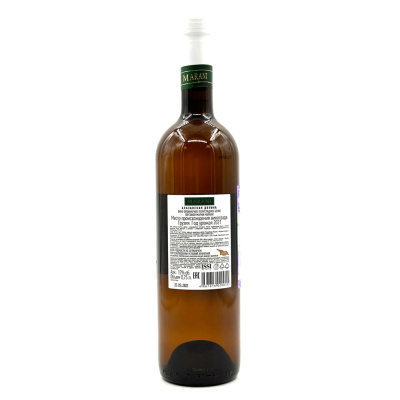 Вино бел/полусл "Марани" Алазанская Долина 0,75л 12%