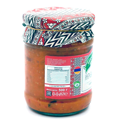 Икра баклажановая (Green Dream) 500 гр