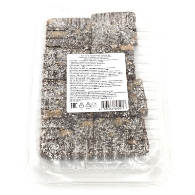 Пастила фруктово-овощная "Яблоко-морковь-грецкий орех" с кокосом "KISHER" 200 гр