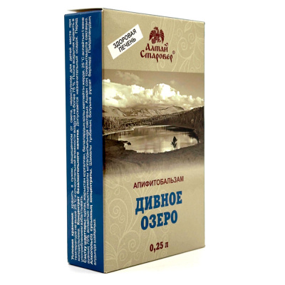 Апифитобальзам "Дивное озеро" (Алтай Старовер) 0,25л