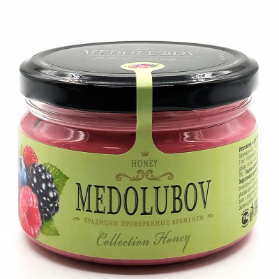 Мёд-суфле Лесные ягоды Medolubov 250 гр