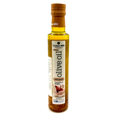 Масло оливковое нераф.Extra virgin с чесноком 0,25л