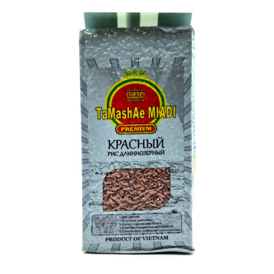 Рис Премиум Тамаша красный длинозерный 1 кг