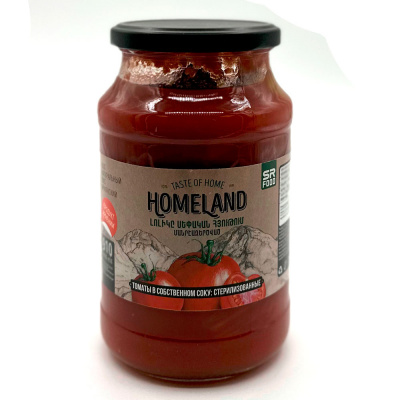 Томаты в собственном соку (Homeland) 910 гр