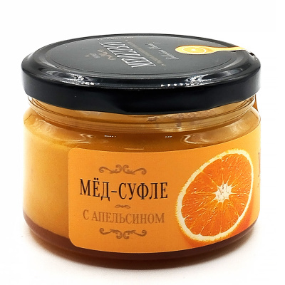 Мёд-суфле Апельсин Medolubov 250 гр