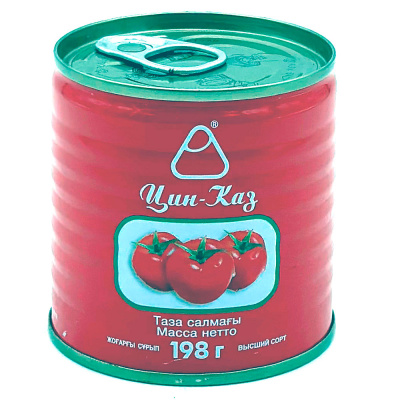 Томатная паста "Цин-Каз" ж/б 198 гр