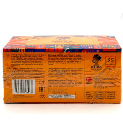 Чай "Жамбо" кенийский в/с 25шт по 2гр