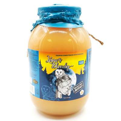 Пиво св/непаст/нефильт/неосв "Люнес Блонди пшеничное" 5% 2л