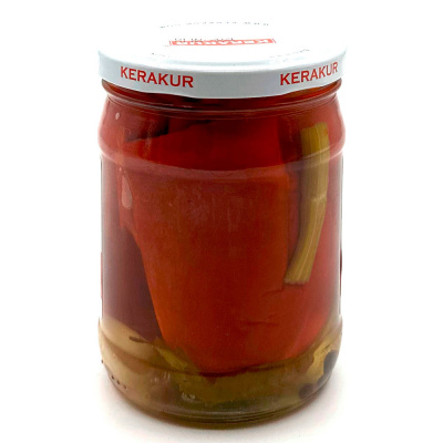 Перец красный маринованный (Керакур) 500 гр