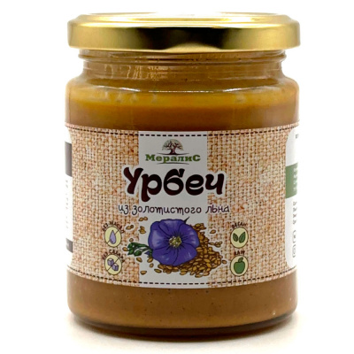 Урбеч из золотистого льна (Мералис) 230 гр