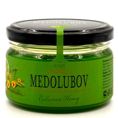 Крем-мед с Тархуном и Лаймом Medolubov  250г