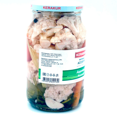 Маринад "Ассорти" (Керакур) 950 гр Маринад "Ассорти" (Керакур) 950 гр