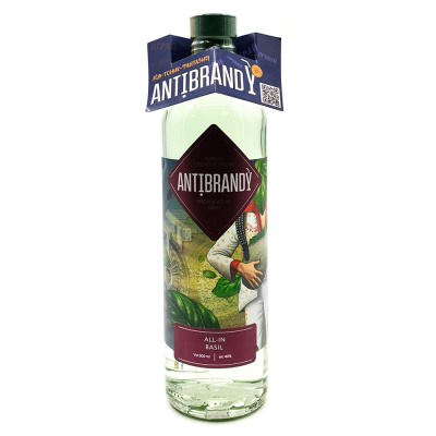 Спиртной напиток "Антибренди" Олл-ин безил 0,5л 40%