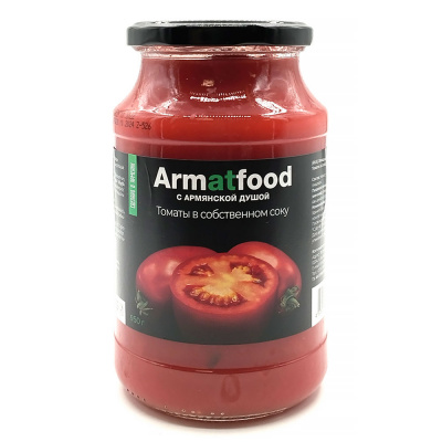 Томаты в с/с (Армат Фуд) 950 гр