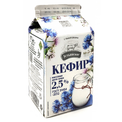 Кефир 2,5% 450 гр (УМК)