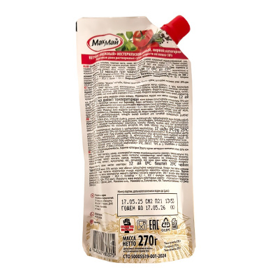 Кетчуп "Нежный" (МакМай) 270 гр