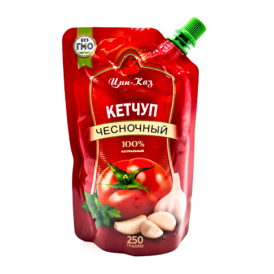 Кетчуп "Чесночный" Цин Каз, 250 гр
