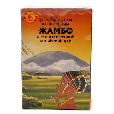 Чай "Жамбо" кенийский крупн.лист в/с 150гр