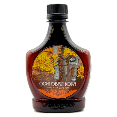 Медовый бальзам "Осиновая кора" (Алтай Старовер) 0,25л