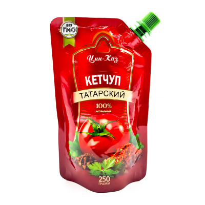 Кетчуп "Татарский" Цин Каз, 250 гр Кетчуп "Татарский" Цин Каз, 250 гр
