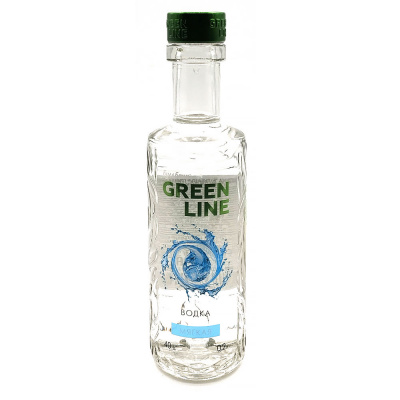 Водка "Бульбашъ Гринлайн. Мягкая" 0,2л 40%