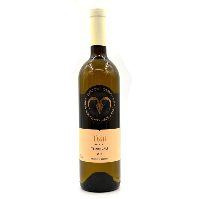 Вино бел/сух "Тбили" Цинандали 0,75л 13%