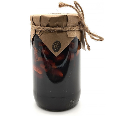 Орех.ассорти в сосновом сиропе (Таёжный тайник) 240 гр