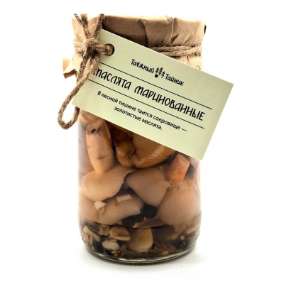 Маслята маринованные (Таёжный тайник) 360 гр