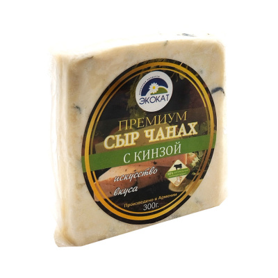 Сыр Чанах с кинзой Премиум (Экокат) 300гр