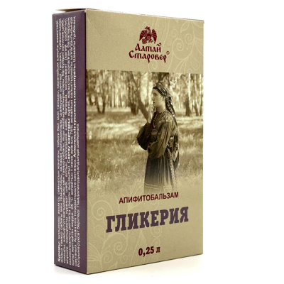 Апифитобальзам "Гликерия" (Алтай Старовер) 0,25л Апифитобальзам "Гликерия" (Алтай Старовер) 0,25л